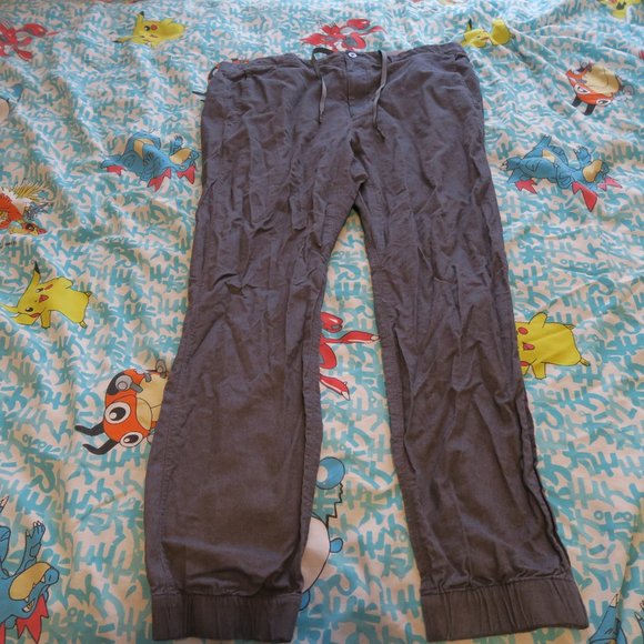 Mack Weldon Sunday Lounge Pant Jogger Flannel Navy Heather Mens XL Soft Everyday